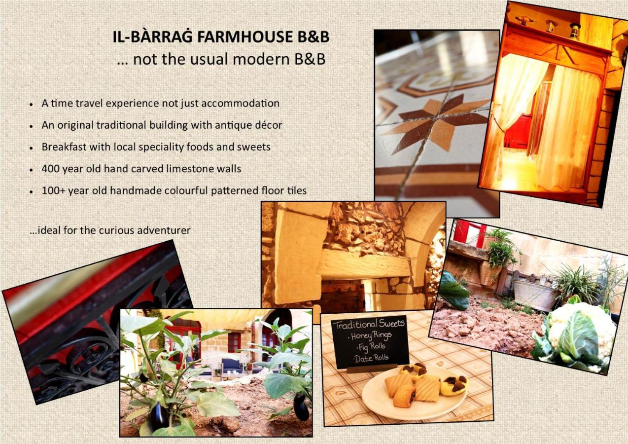 Il-Barrag Farmhouse B&B - Gozo Traditional Hospitality Nadur Zewnętrze zdjęcie